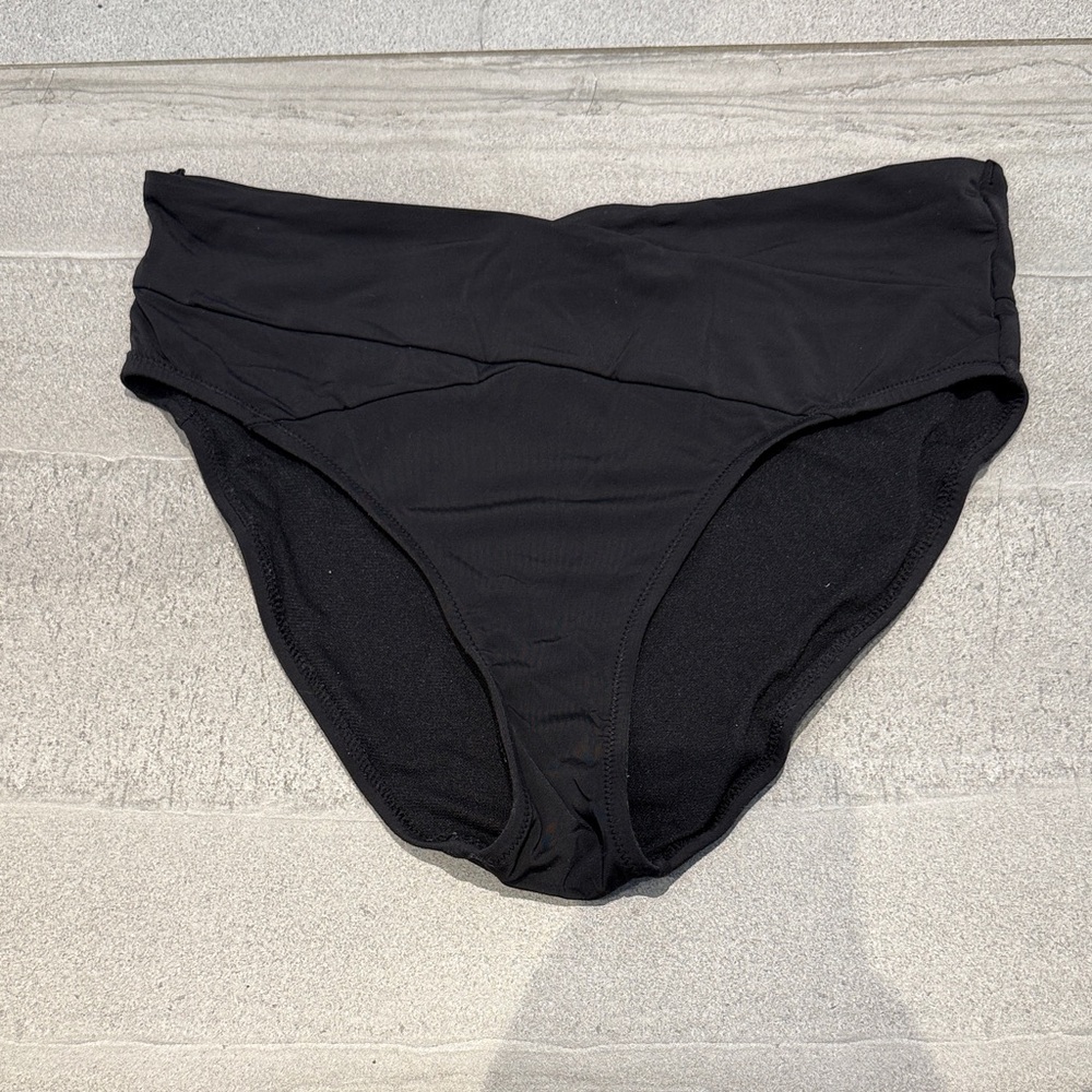 La Vie En Rose Black Bikini Bottoms